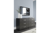 Finch Black Dresser by Ashley at Eve Furniture