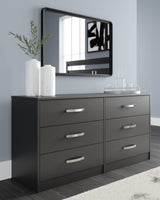Finch Black Dresser by Ashley at Eve Furniture