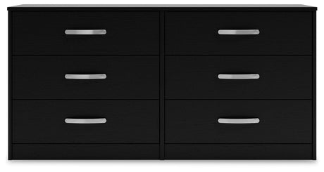 Finch Black Dresser by Ashley at Eve Furniture