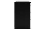Finch Black Dresser by Ashley at Eve Furniture