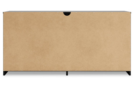 Finch Black Dresser by Ashley at Eve Furniture