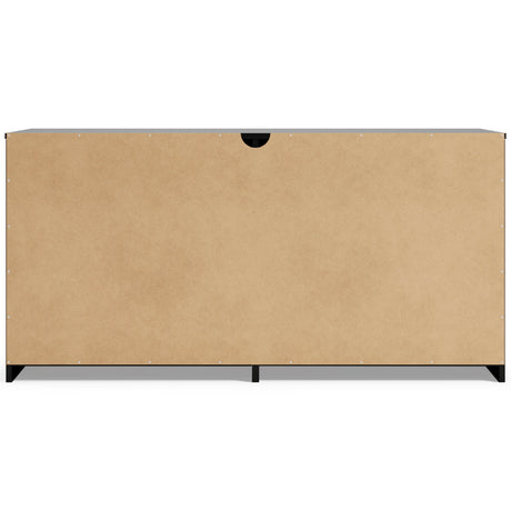 Finch Black Dresser by Ashley at Eve Furniture