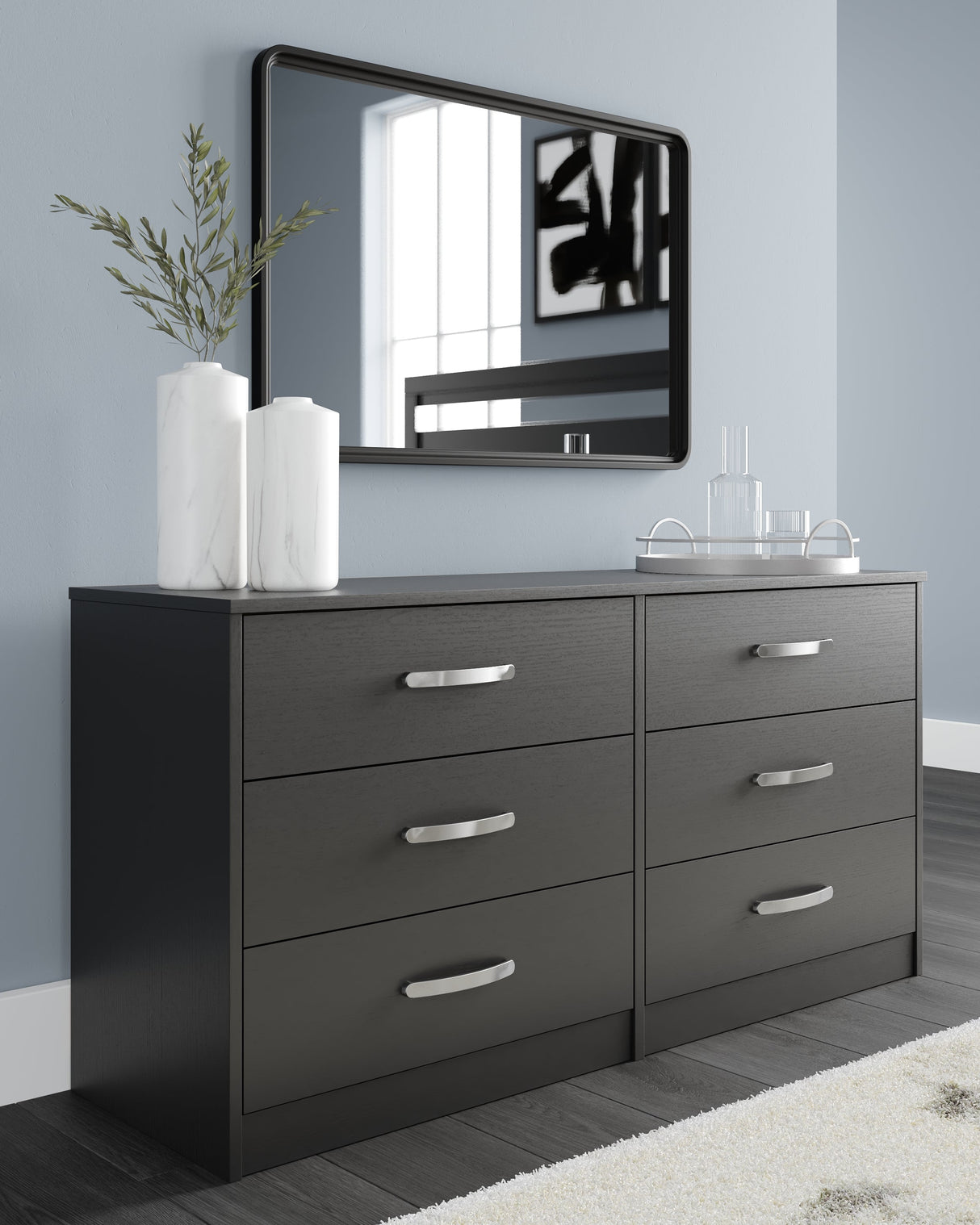 Finch Black Dresser