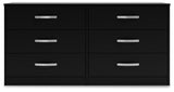 Finch Black Platform Bedroom Set by Ashley at Eve Furniture