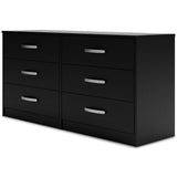 Finch Black Platform Bedroom Set by Ashley at Eve Furniture