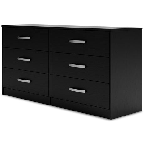 Finch Black Platform Bedroom Set by Ashley at Eve Furniture