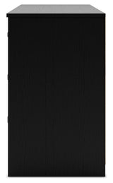 Finch Black Platform Bedroom Set by Ashley at Eve Furniture