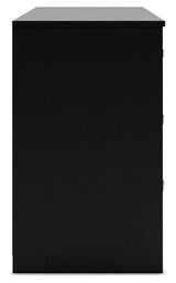 Finch Black Platform Bedroom Set by Ashley at Eve Furniture