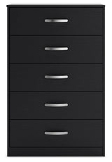 Finch Black Platform Bedroom Set by Ashley at Eve Furniture