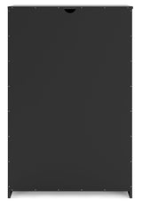 Finch Black Platform Bedroom Set by Ashley at Eve Furniture
