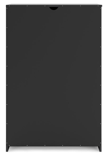 Finch Black Platform Bedroom Set by Ashley at Eve Furniture