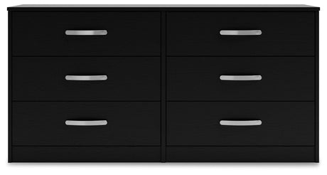 Finch Black Platform Bedroom Set by Ashley at Eve Furniture