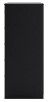 Finch Black Platform Bedroom Set by Ashley at Eve Furniture