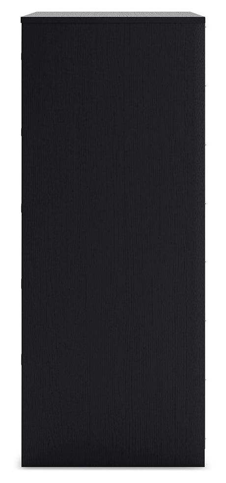 Finch Black Platform Bedroom Set by Ashley at Eve Furniture