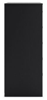 Finch Black Platform Bedroom Set by Ashley at Eve Furniture