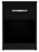 Finch Black Platform Bedroom Set by Ashley at Eve Furniture