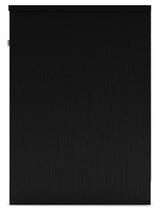 Finch Black Platform Bedroom Set by Ashley at Eve Furniture