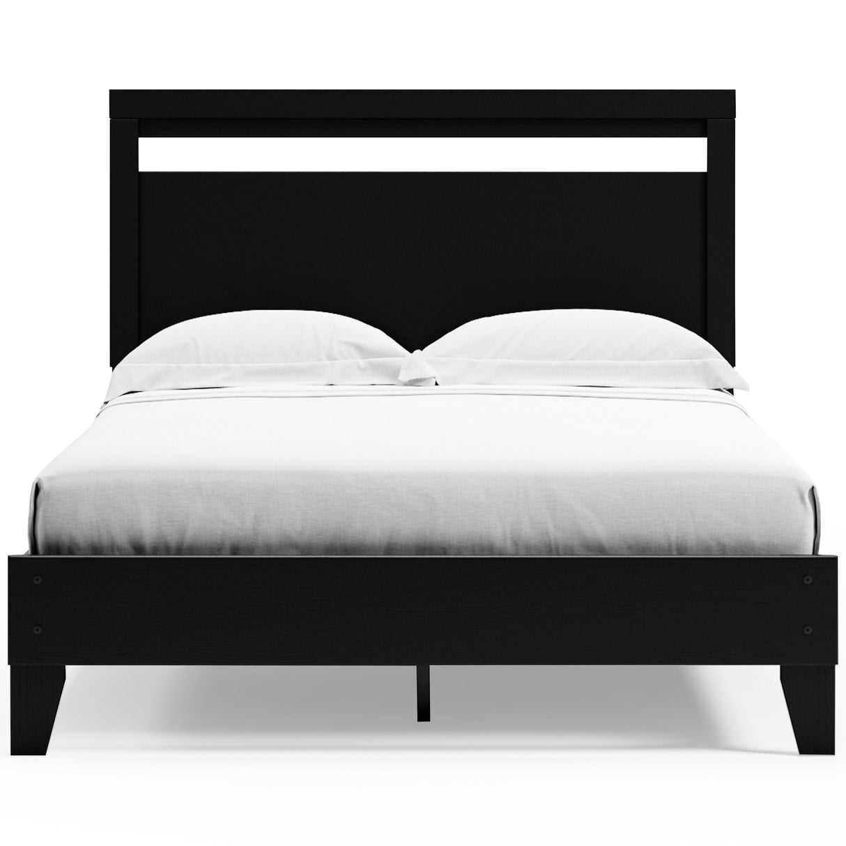 Finch Black Platform Bedroom Set by Ashley at Eve Furniture