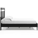 Finch Black Platform Bedroom Set by Ashley at Eve Furniture