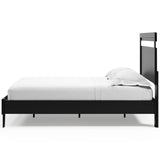 Finch Black Platform Bedroom Set by Ashley at Eve Furniture