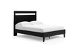 Finch Black/Brown Queen Panel Platform Bed by Ashley at Eve Furniture