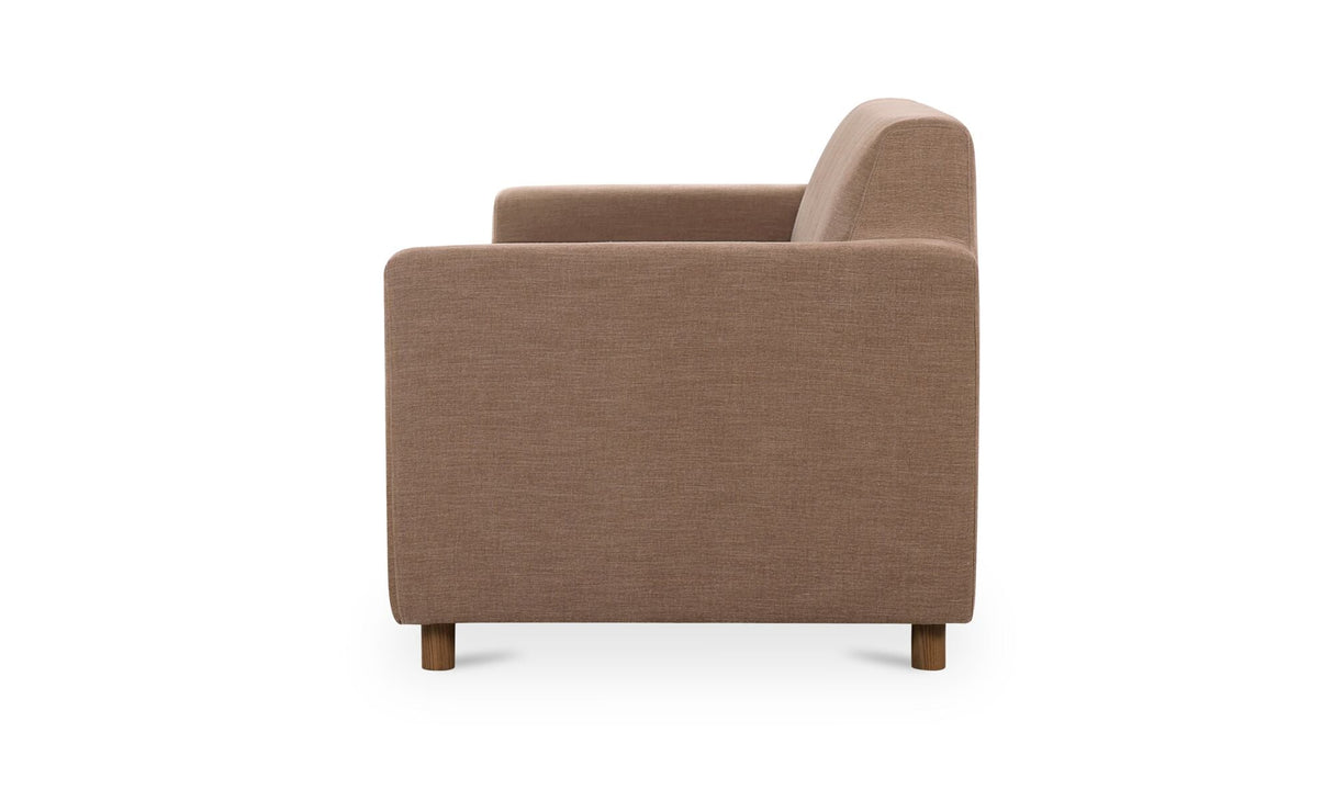 Finch Sofa Soft Brown by Moe's Home at Eve Furniture