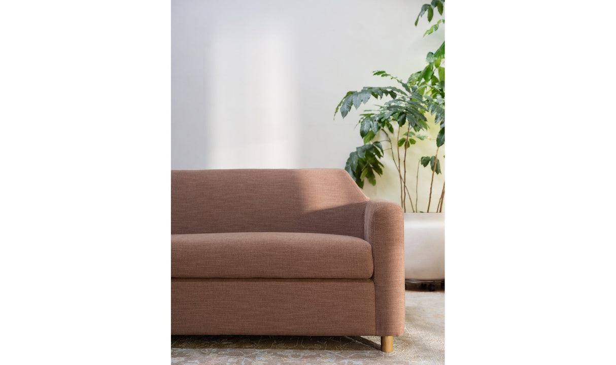 Finch Sofa Washed Pink by Moe's Home at Eve Furniture