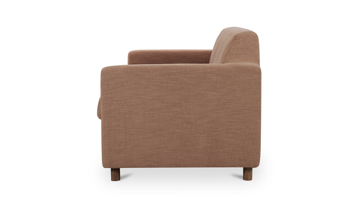 Finch Sofa Washed Pink by Moe's Home at Eve Furniture