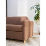 Finch Washed Pink Sofa by Moe's Home at Eve Furniture