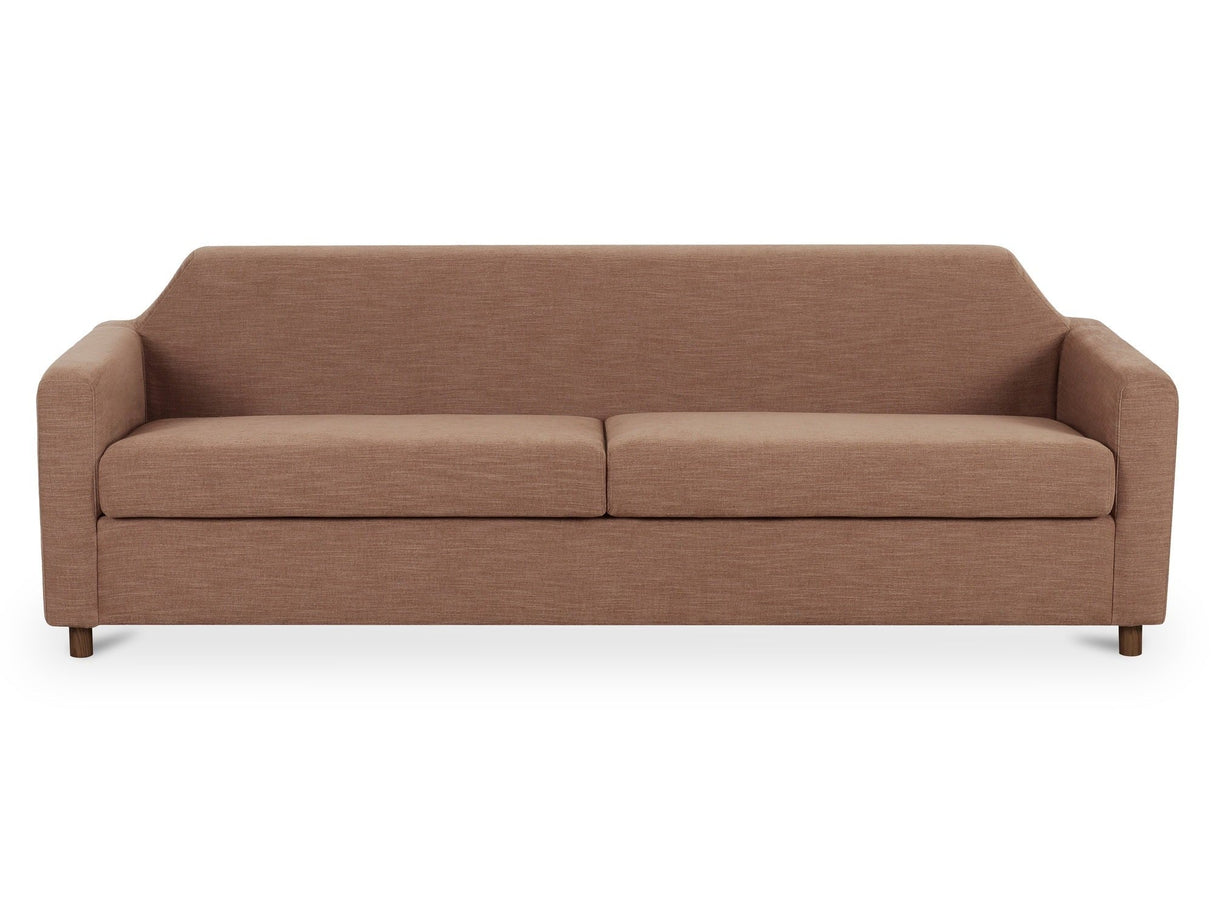 Finch Washed Pink Sofa by Moe's Home at Eve Furniture