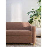Finch Washed Pink Sofa by Moe's Home at Eve Furniture