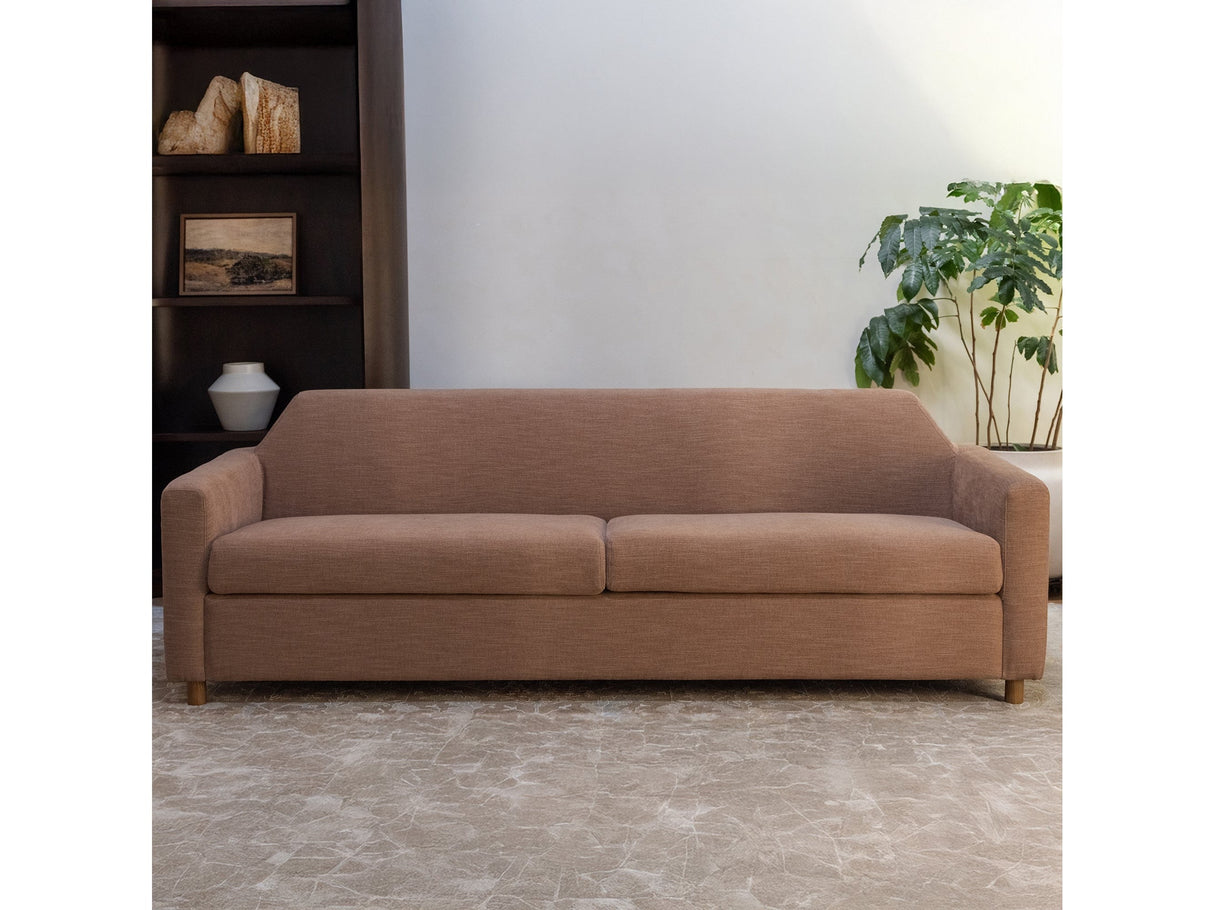 Finch Washed Pink Sofa by Moe's Home at Eve Furniture