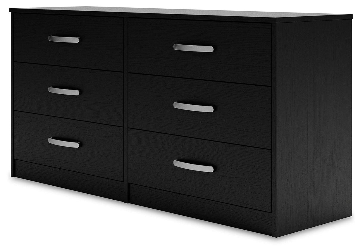 Finch Black Dresser by Ashley at Eve Furniture
