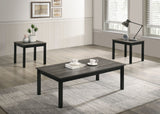 Findlay Gray 3-Piece Occasional Table Set by Furniture of America at Eve Furniture
