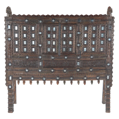 Finely Carved Damchiya Cabinet by Home Trends & Design at Eve Furniture