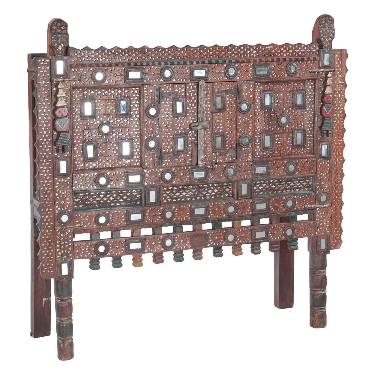 Finely Carved Large Wood Damchiya Chest by Home Trends & Design at Eve Furniture