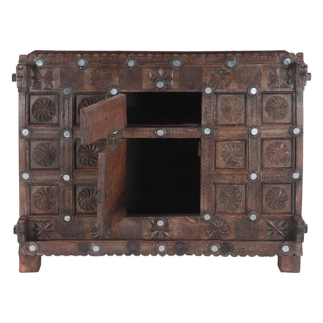 Finely Carved Manjush Cabinet by Home Trends & Design at Eve Furniture