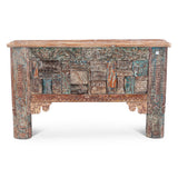 Finely Carved Wood Console Table by Home Trends & Design at Eve Furniture