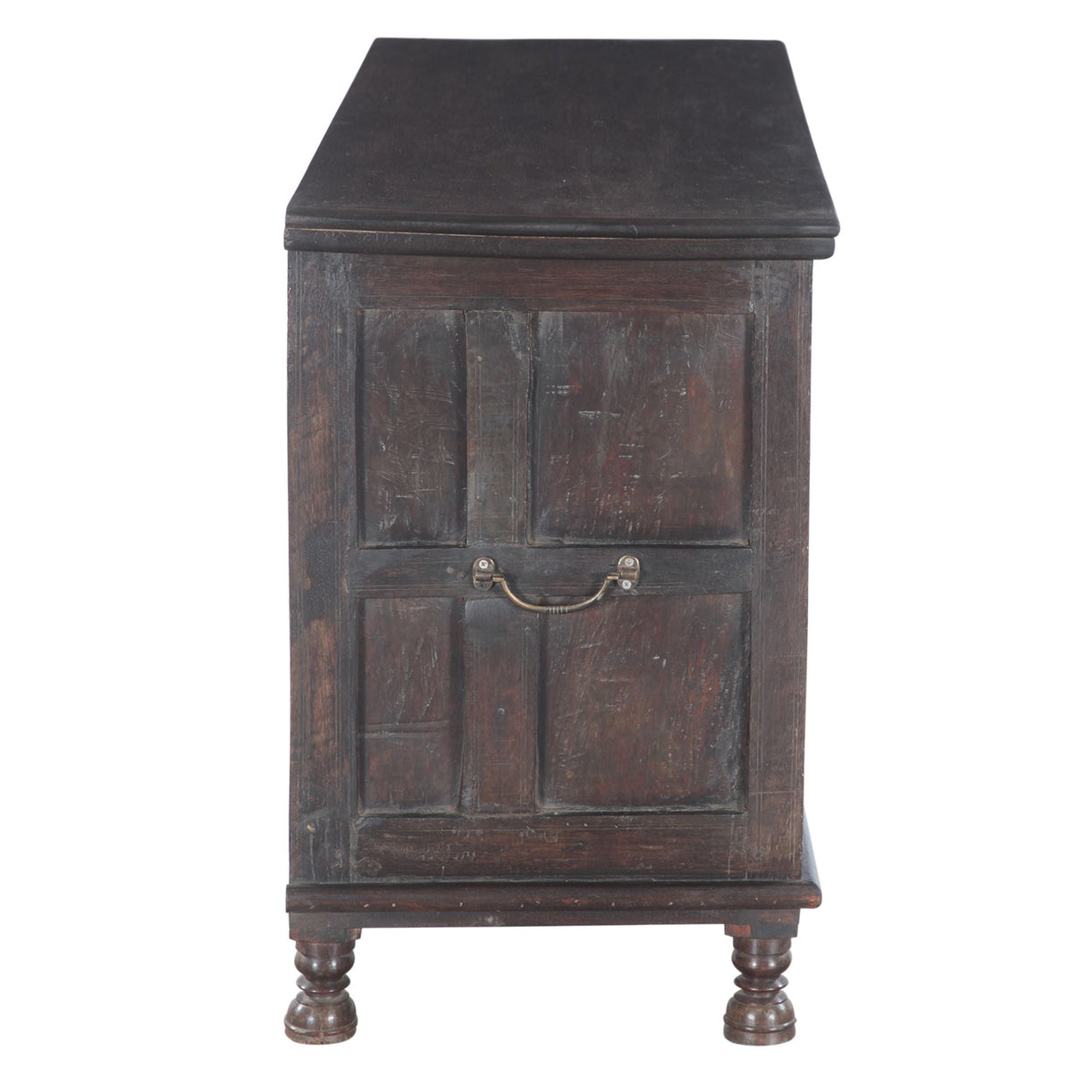 Finely Carved Wood Console Table with Built In Storage by Home Trends & Design at Eve Furniture