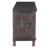 Finely Carved Wood Console Table with Built In Storage by Home Trends & Design at Eve Furniture