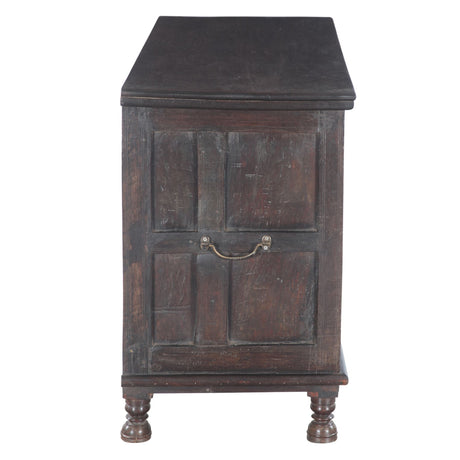Finely Carved Wood Console Table with Built In Storage by Home Trends & Design at Eve Furniture