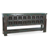 Finely Carved Wood Door Console Table with Bottom Shelf by Home Trends & Design at Eve Furniture