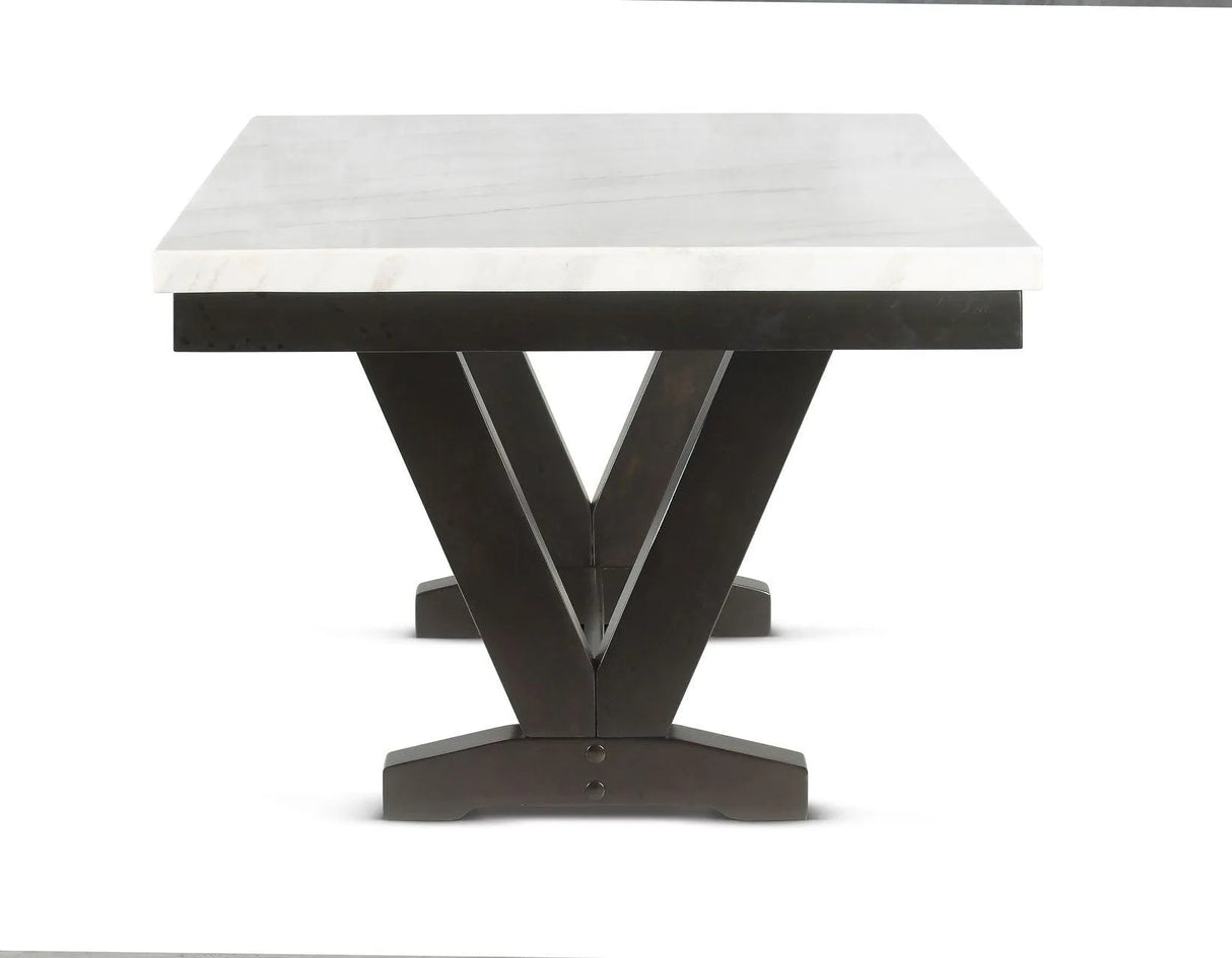 Finley Black PU Side Chair, Set of 2 by Steve Silver at Eve Furniture
