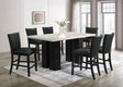 Finley PU Genuine Marble Counter Height Table & 6 Chairs by Happy Homes at Eve Furniture