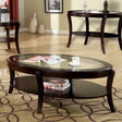 Finley Espresso Coffee Table by Furniture of America at Eve Furniture
