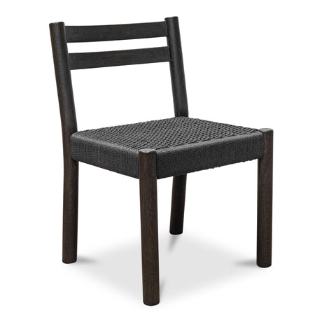 Finn Black Dining Chair (Set of 2) by MOES at Eve Furniture