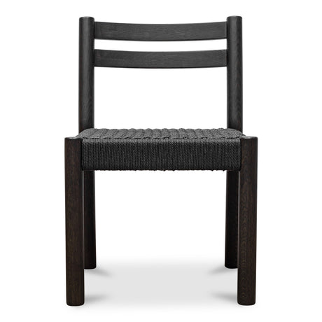 Finn Black Dining Chair (Set of 2) by MOES at Eve Furniture
