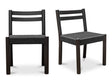 Finn Black Dining Chair (Set of 2) by MOES at Eve Furniture