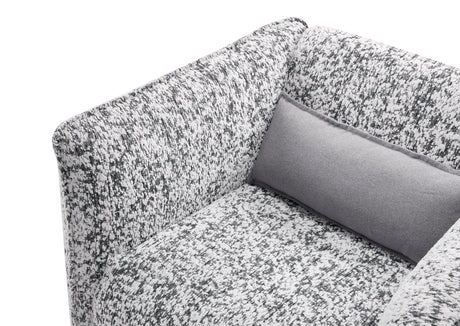 Finnegan Gray Swivel Chair by Homelegance at Eve Furniture