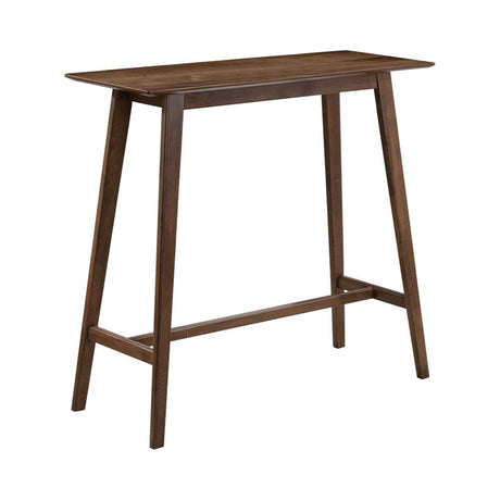 Finnick Walnut Rectangular Bar Table